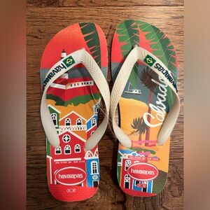 Top postcard Havaianas flip flops.
